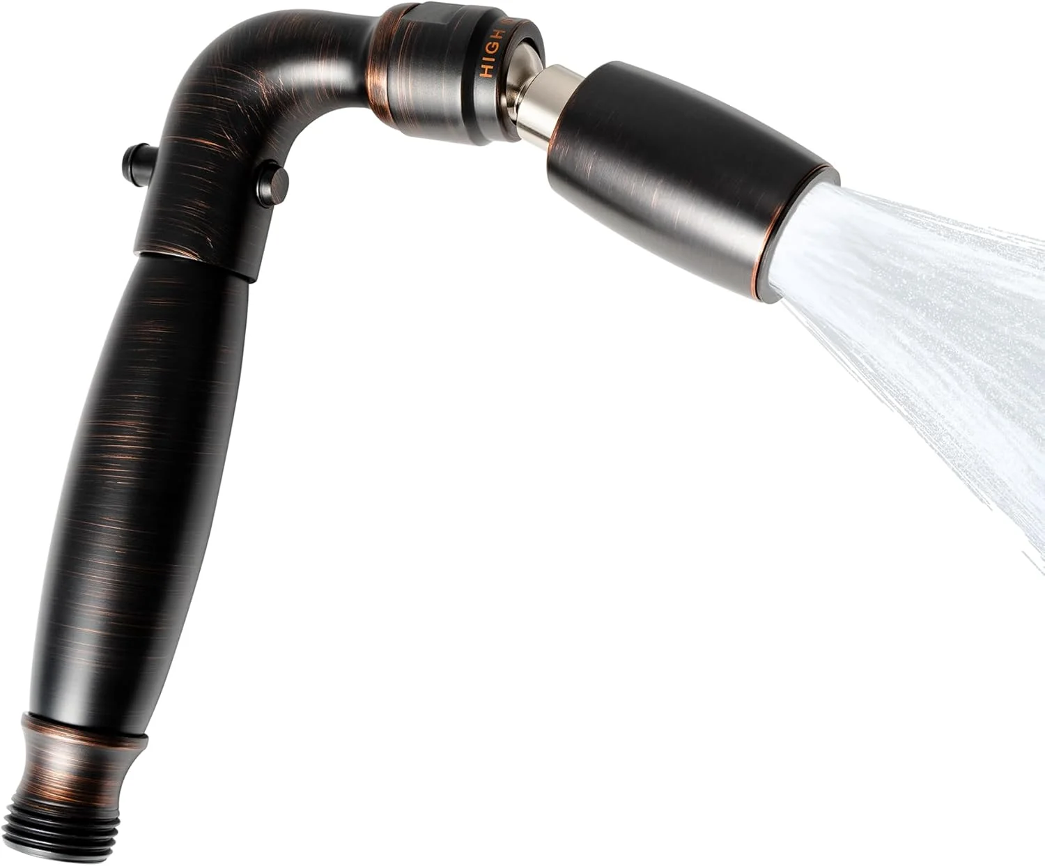 سردوش دستی های سیرا مدل فلزی جامد با شیر تنظیم جریان - دارای گواهی WaterSense با جریان کم ۱.۸ GPM: پرداخت شده با روغن برنز