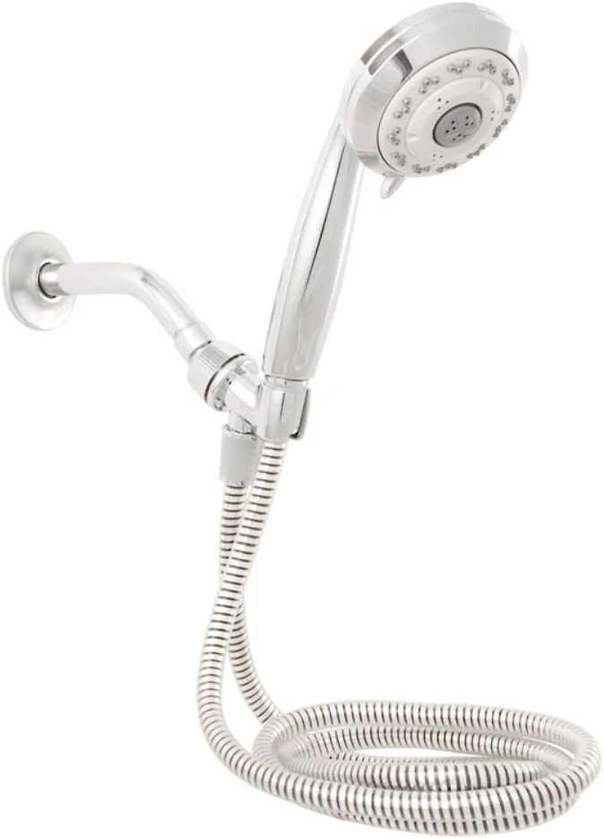 سردوش دستی هیدرو اسپین - دارای 6 حالت پاشش، کروم