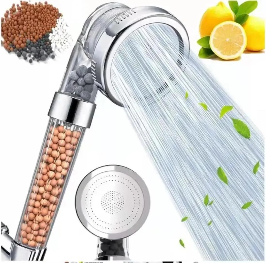 سردوش دستی یونی IAantic: دوش خود را با فیلتراسیون پیشرفته برای موهای سالم تر، تصفیه آب و صرفه جویی در مصرف آب سازگار با محیط زیست، به یک تجربه آبگرم تبدیل کنید (بسته 2 عددی)