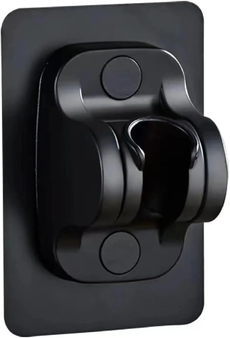 نگهدارنده دوش دستی دیواری بزرگ Idrese با چسب قوی و ضد آب، نگهدارنده سر دوش، برای دوش RV، دوش کودکان، دوش حمام (مشکی)