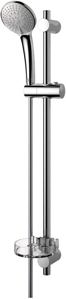 مجموعه دوش Ideal Standard B9419AA، طول 720 میلی‌متر با سردوش 3 حالته 100 میلی‌متری، روکش کروم