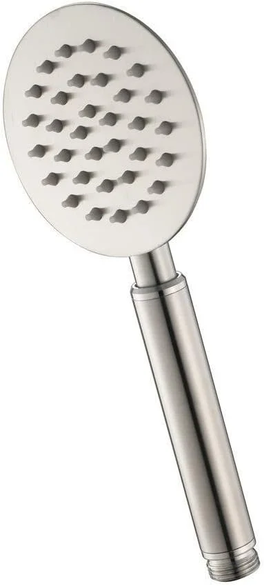 سردوش حمام JXBEAUTY، سردوش بارانی، سردوش دستی استیل ضد زنگ برس خورده گرد، سردوش حمام فشار قوی