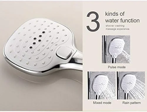 سردوش حمام کروم صرفه جویی در آب، سردوش تقویت کننده، سردوش دستی فشار قوی، لوازم جانبی حمام