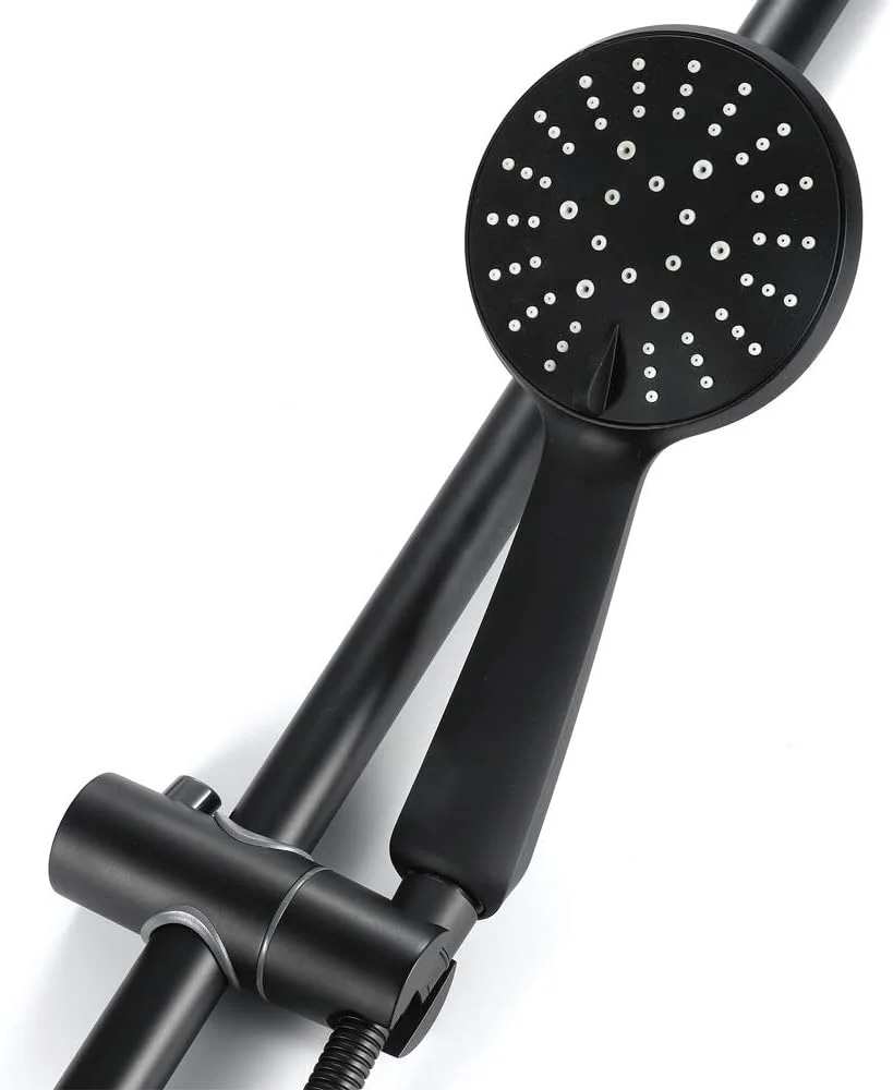 سردوش حمام کروم تقویت کننده صرفه جویی در آب، سردوش دستی فشار قوی، لوازم جانبی حمام