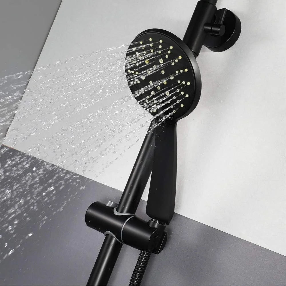 سردوش حمام کروم تقویت کننده صرفه جویی در آب، سردوش دستی فشار قوی، لوازم جانبی حمام