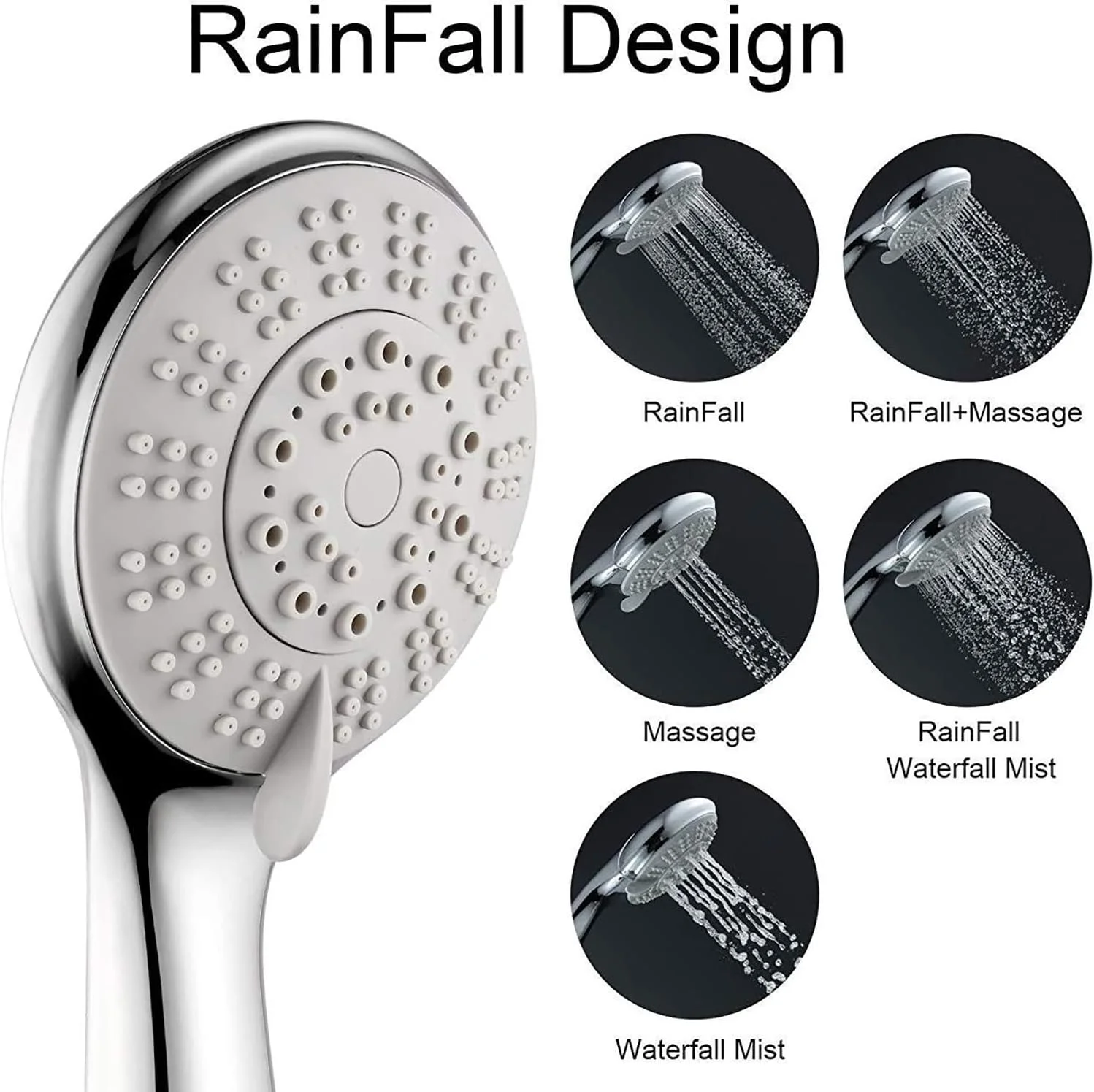 سردوش دستی KOHARA، سردوش بارانی فشار قوی، سردوش ثابت بارانی فشار قوی، سردوش دستی حمام با جریان بالا، سردوش فن توربو دستی