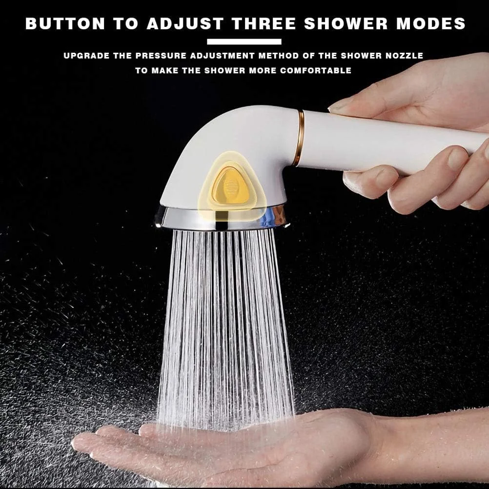 سردوش دستی کوهارا با فشار بالا، صرفه جویی در آب، 3 حالت و تک کاره، لوازم جانبی حمام