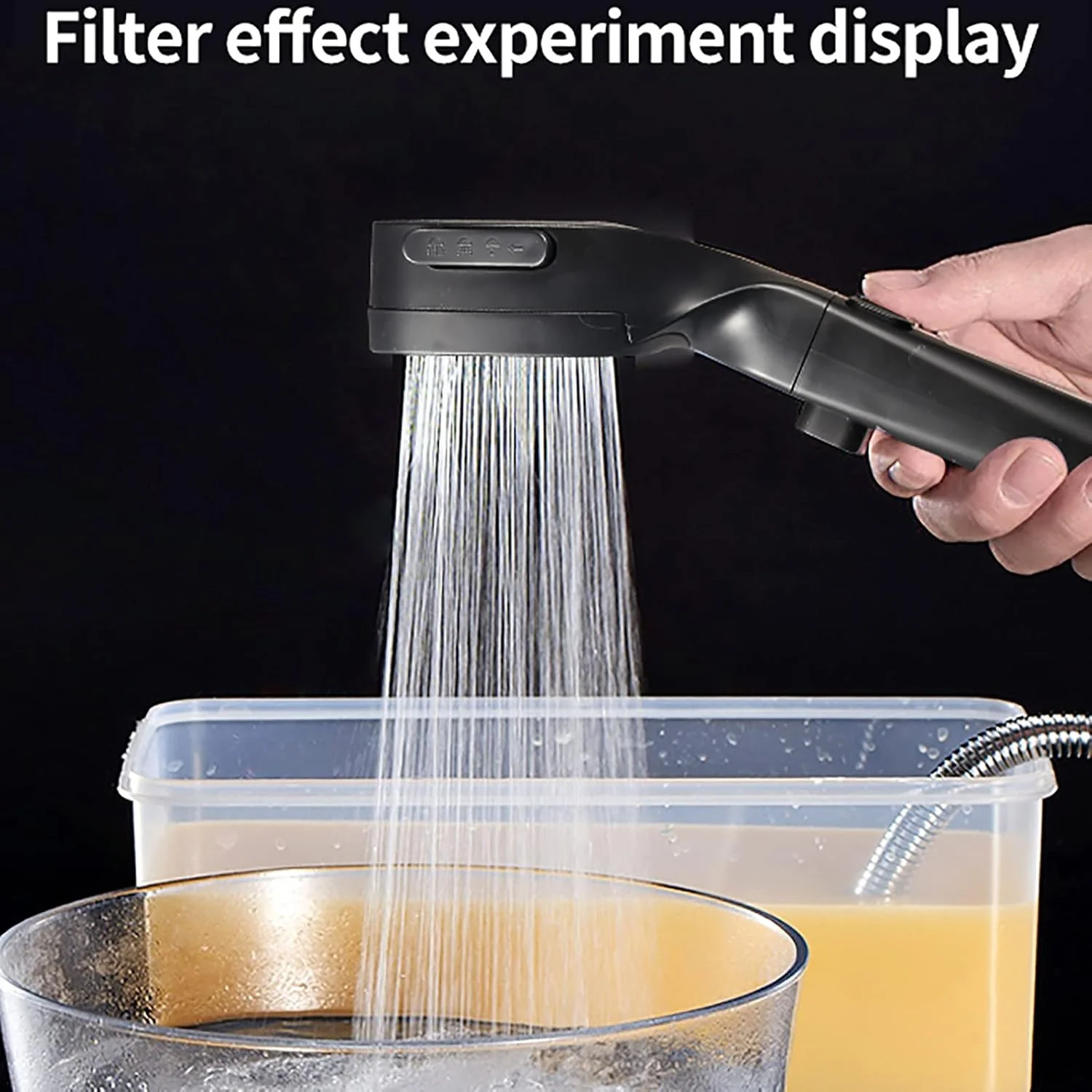 سردوش حمام فشار قوی KOHARA با جریان بالا، سردوش دستی حمام، سردوش، سردوش دستی توربو فن، سردوش ثابت بارانی فشار قوی