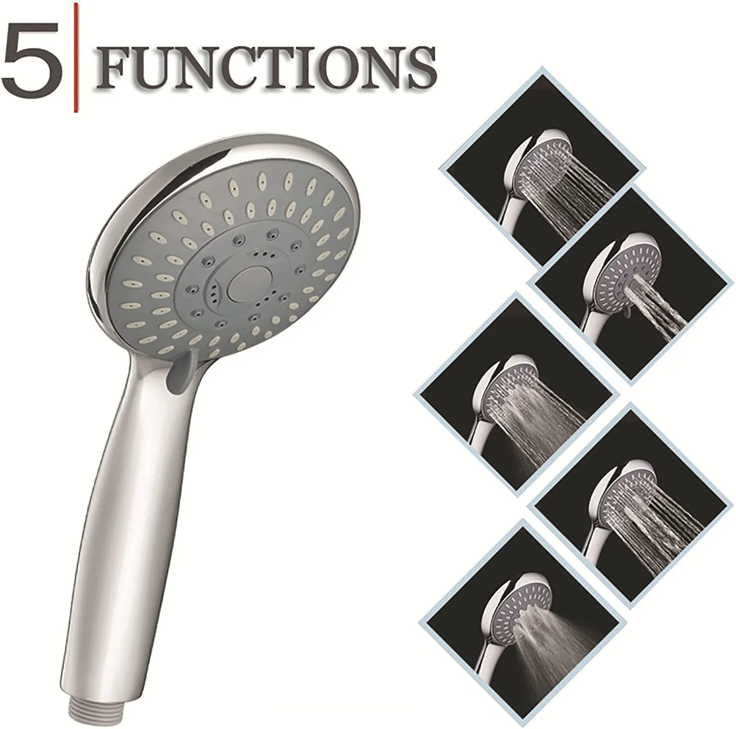 سردوش حمام بارانی فشار قوی KOHARA، سردوش ثابت بارانی فشار قوی، دوش دستی توربو فن، سردوش دستی حمام با جریان بالا، دوش دستی