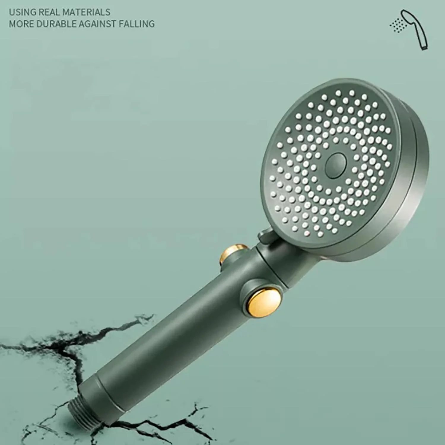 سردوش حمام ثابت فشار قوی KOHARA، سردوش بارانی فشار قوی، دوش دستی توربو فن، سردوش، سردوش دستی حمام با جریان بالا، میله دوش دستی