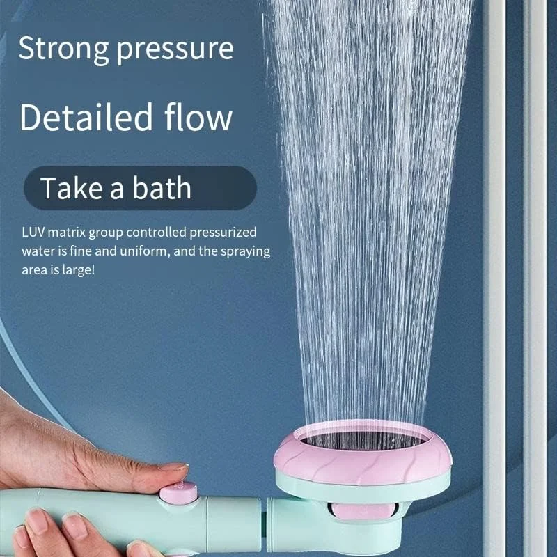 سردوش حمام ثابت فشار قوی KOHARA، سردوش فن توربو دستی، سردوش بارانی فشار قوی، سردوش دستی حمام با جریان بالا، میله سردوش دستی