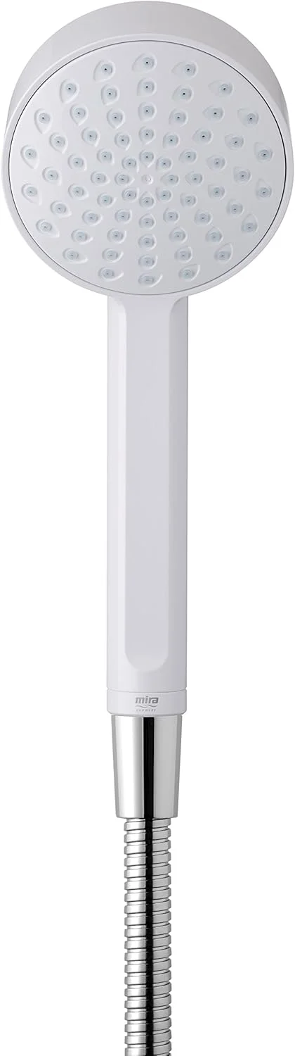 سردوش تک حالته 9 سانتی‌متری میرا مدل Beat 2.1703.009 - سفید/کروم