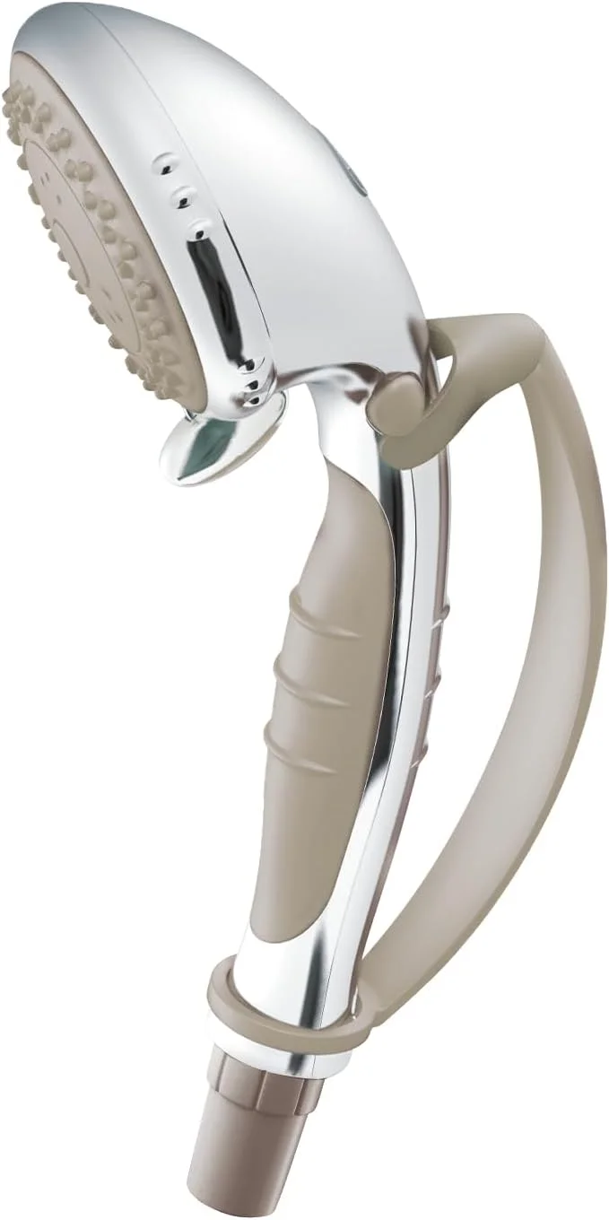 Moen Home Care DN8001CA، سر دوشی دستی کنترل توقف ایمنی دوش، Glacier