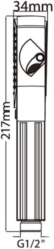 سردوش دستی چند منظوره ABS با آبکاری الکتریکی، فشار قوی، صرفه جویی در آب، نازل دوش فوق العاده نازک اکسیژنه