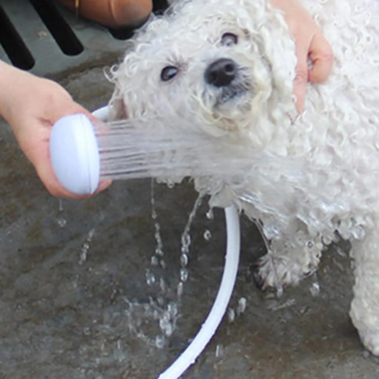 سر دوش اسپری حیوانات خانگی، اسپری چند منظوره سگ برای شیر ​​آب وان حمام، دوش دستی قابل حمل، سر دوش مناسب برای وان حمام برای فروشگاه حیوانات خانگی یا آرایشگاه