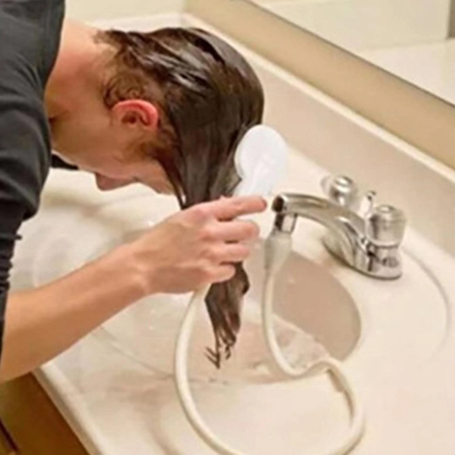 سر دوش اسپری حیوانات خانگی، اسپری چند منظوره سگ برای شیر ​​آب وان حمام، دوش دستی قابل حمل، سر دوش مناسب برای وان حمام برای فروشگاه حیوانات خانگی یا آرایشگاه