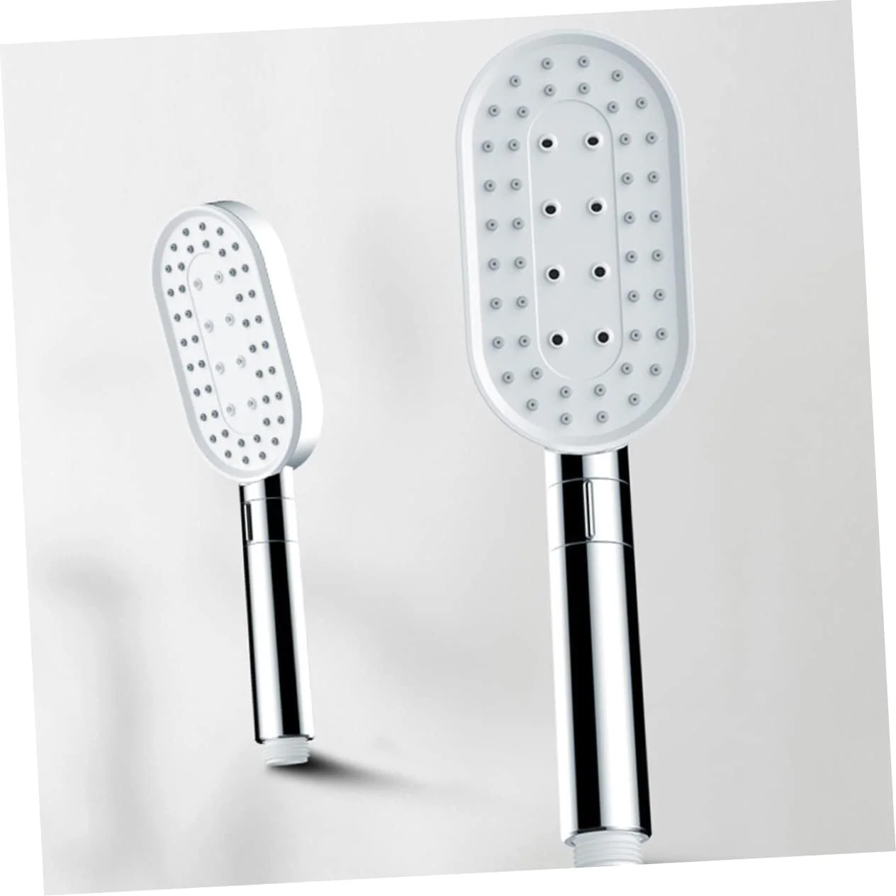 یک ست دوش دستی چند حالته با یک دکمه برای شلنگ اسپری نقره ای، نازل حمام خانگی ABS، براکت مدرسه، اسپری هتل، ضد انفجار، حالت های مختلف حمام و سر دوش