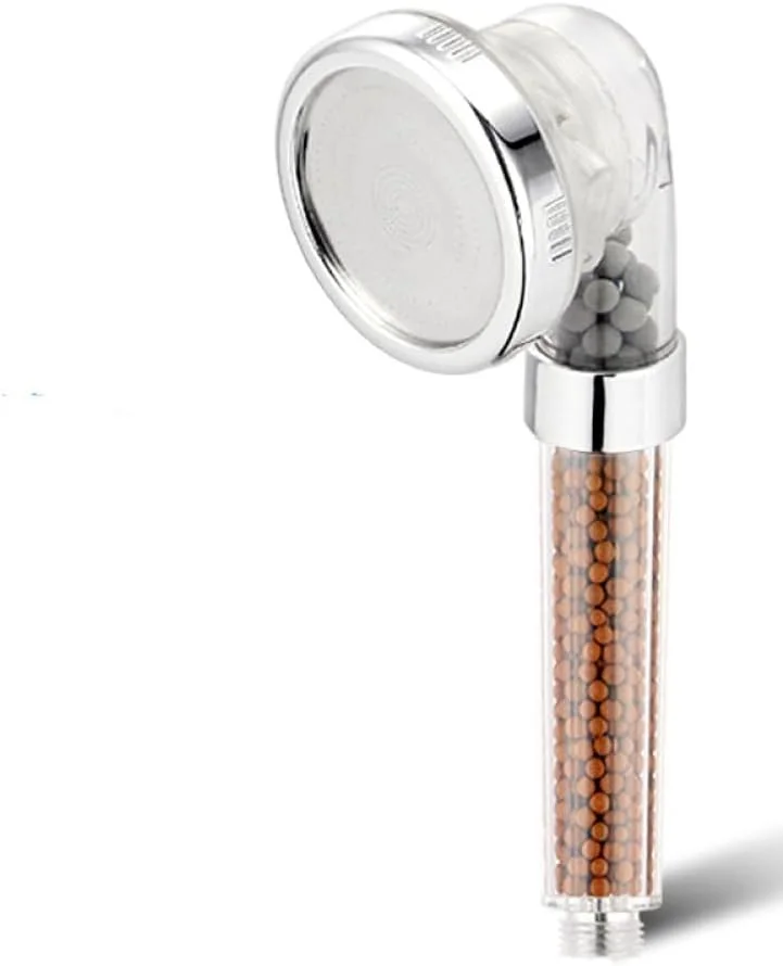 فیلتر دوش جتینگ قابل تنظیم 3 حالته، سر دوش دستی صرفه جویی در آب با فشار بالا، نازل دوش صرفه جویی در آب، سفید، 1