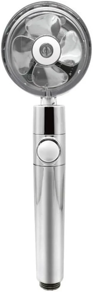 سردوش حمام فشار قوی PEKITI با 5 حالت قابل تنظیم به همراه شلنگ، نازل اسپری با قابلیت توقف آب با یک کلید، لوازم جانبی حمام، مدل 2، نقره ای