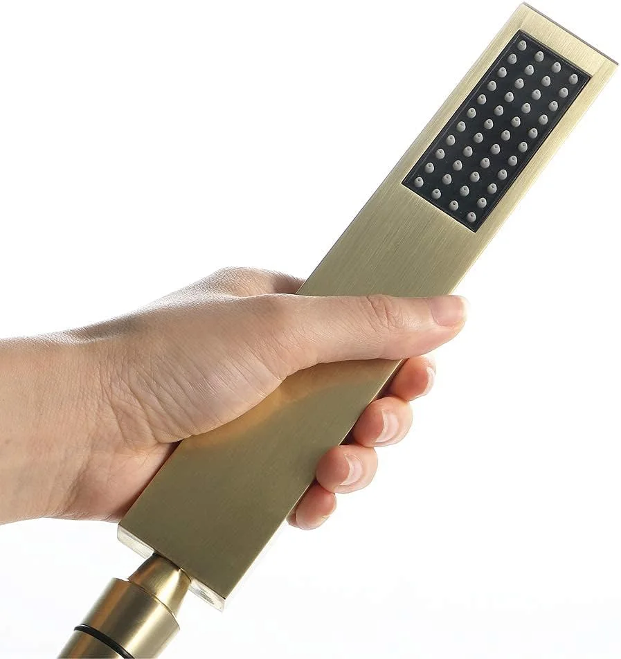 مجموعه سردوش دستی و شلنگ، نصب دیواری دوش دستی با نگهدارنده دوش، اسپری دوش صرفه جویی در آب و شلنگ استیل ضد زنگ 1.5 متری