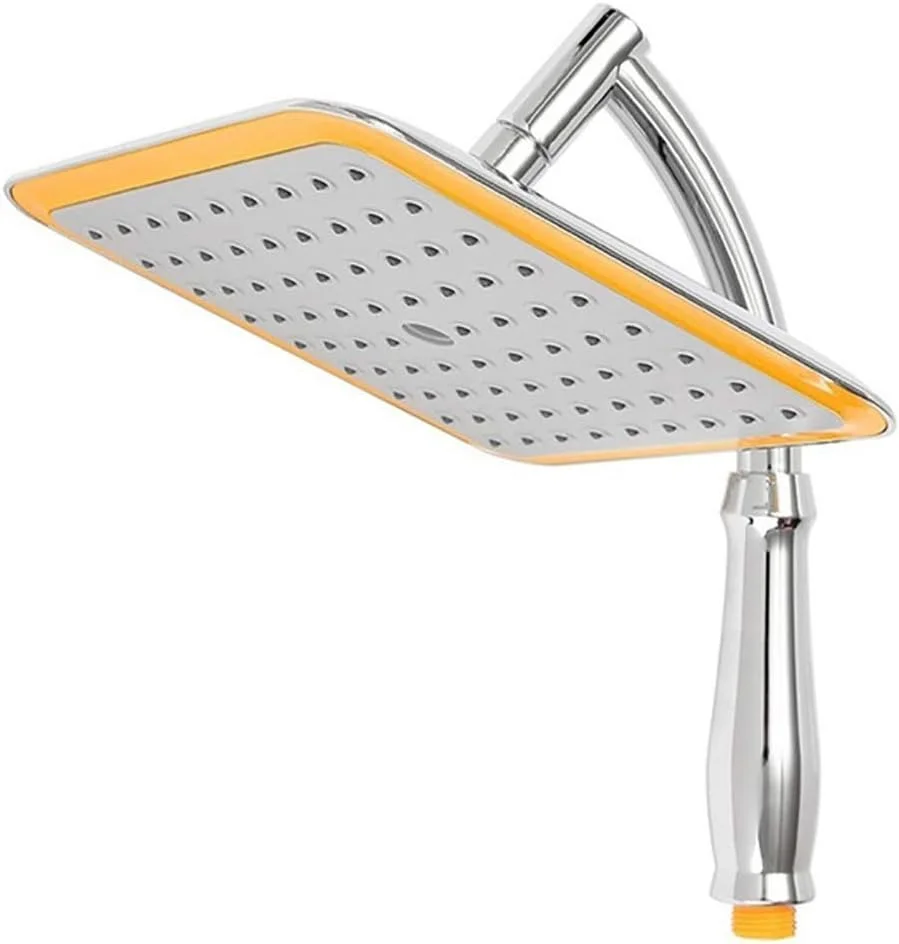 سردوش حمام بارانی صرفه جویی در آب پالی فلای 9 اینچی با فیلتر و بازوی دوش - تک