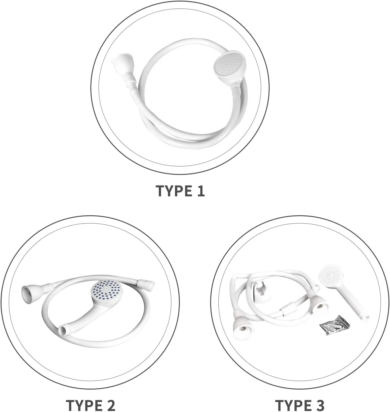 سردوش سیار هلمی با شلنگ، سردوش دستی حمام، سردوش فشار قوی برای حمام کردن نوزاد، حیوانات خانگی، شستن مو، آبکشی سبزیجات، سینک ظرفشویی