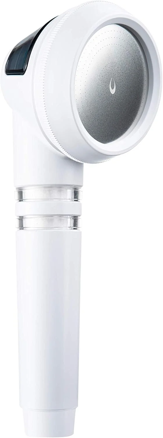 سر دوش حمام سه گانه مراقبت BT100SW رنگ سفید برفی، ضد باکتری، سر دوش استریلیزه کننده