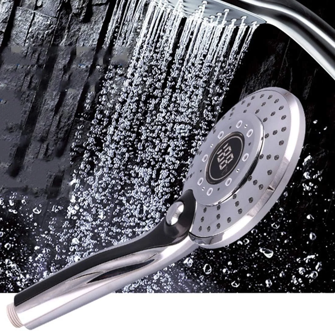 سردوش حمام دستی، سردوش حمام با نمایشگر دیجیتال دما و چراغ ال ای دی با سه رنگ و نیروی آب، سردوش دستی برای حمام، آبپاش سردوش