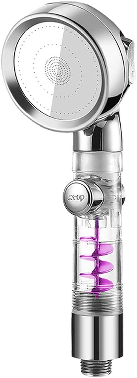 سردوش توربو با فشار آب قوی، صرفه جویی در آب، دستی قابل تنظیم، فیلتر ماساژ، نازل بارانی