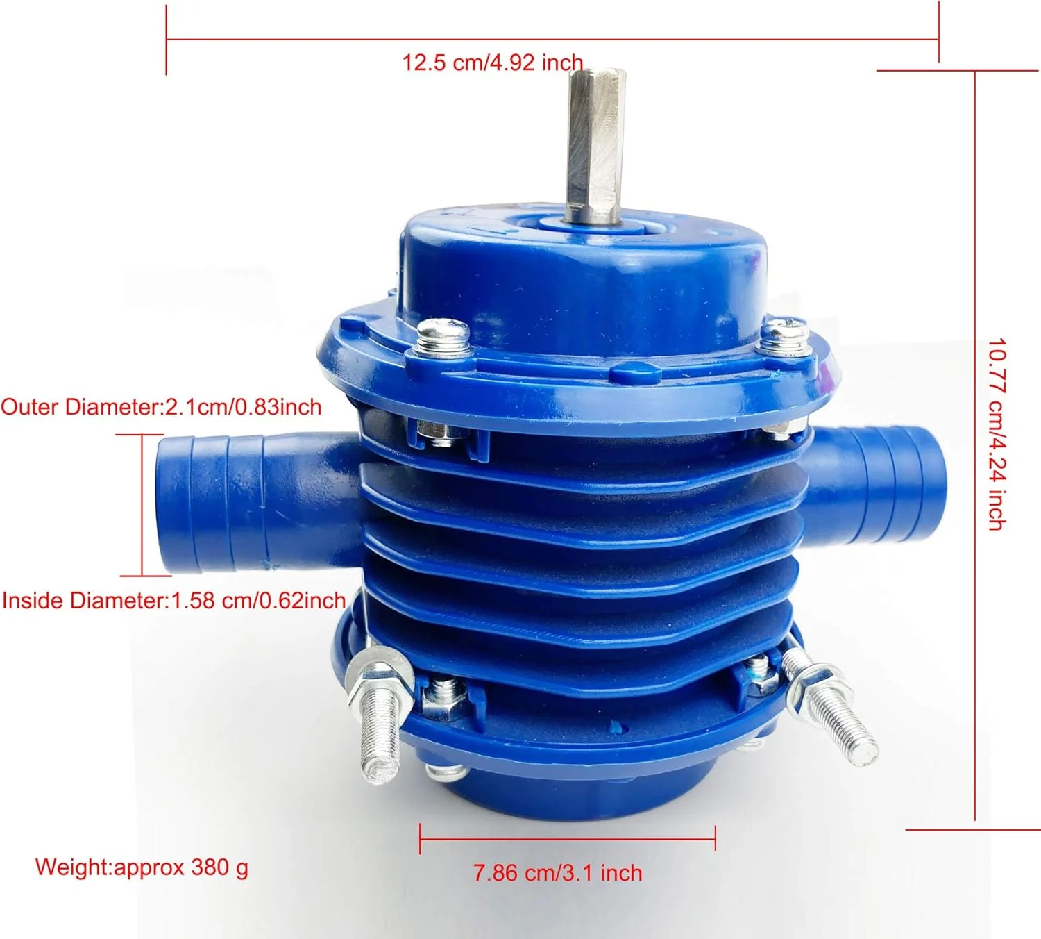 پمپ آب کوچک قابل حمل خودمکش جدید Becho، پمپ سانتریفیوژ خانگی کوچک با قابلیت اتصال به دریل
