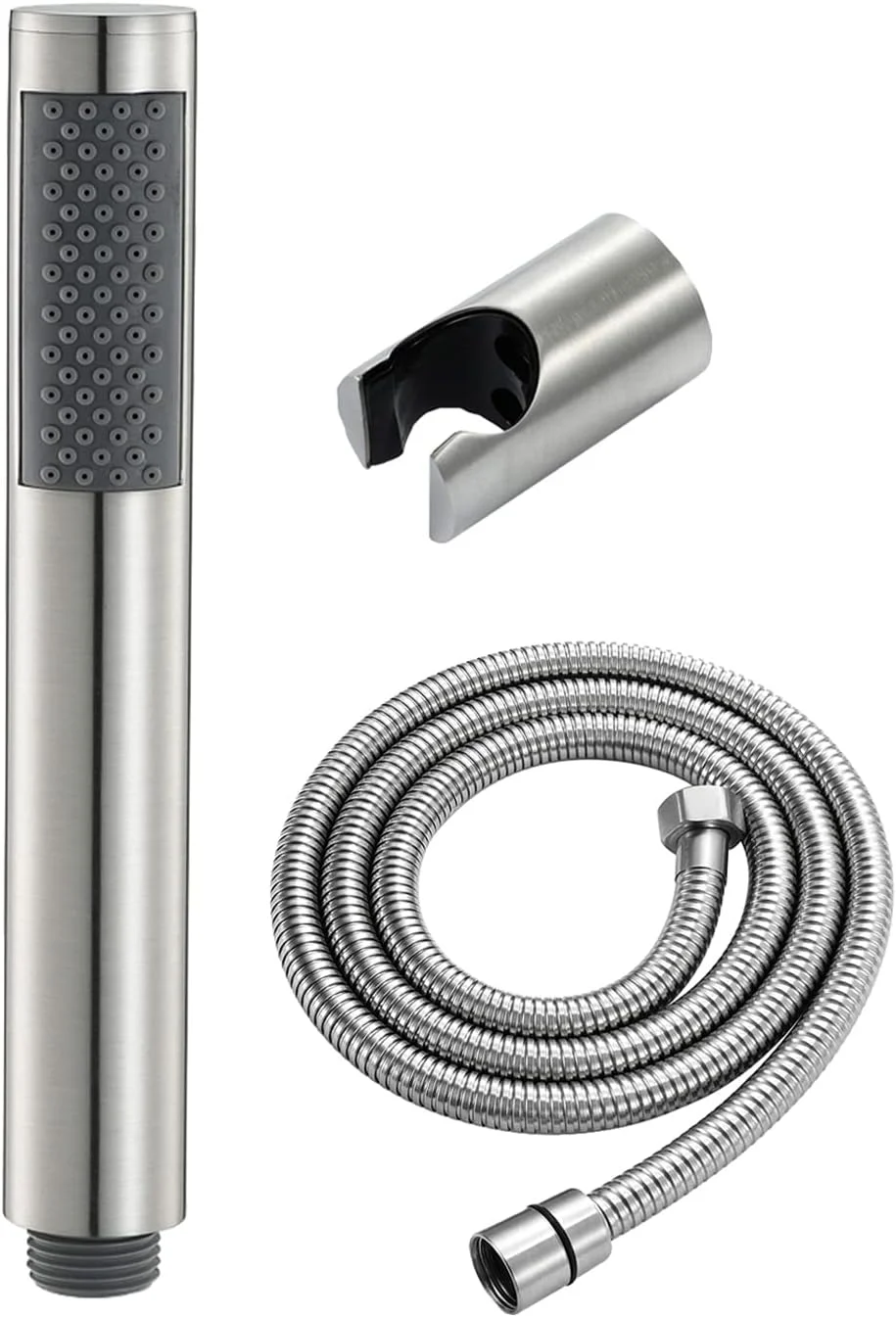 سردوش های حمام فشار قوی با سردوش دستی بارانی، سردوش دستی صرفه جویی در آب با شلنگ بلند 59 اینچی و براکت - سردوش جایگزین