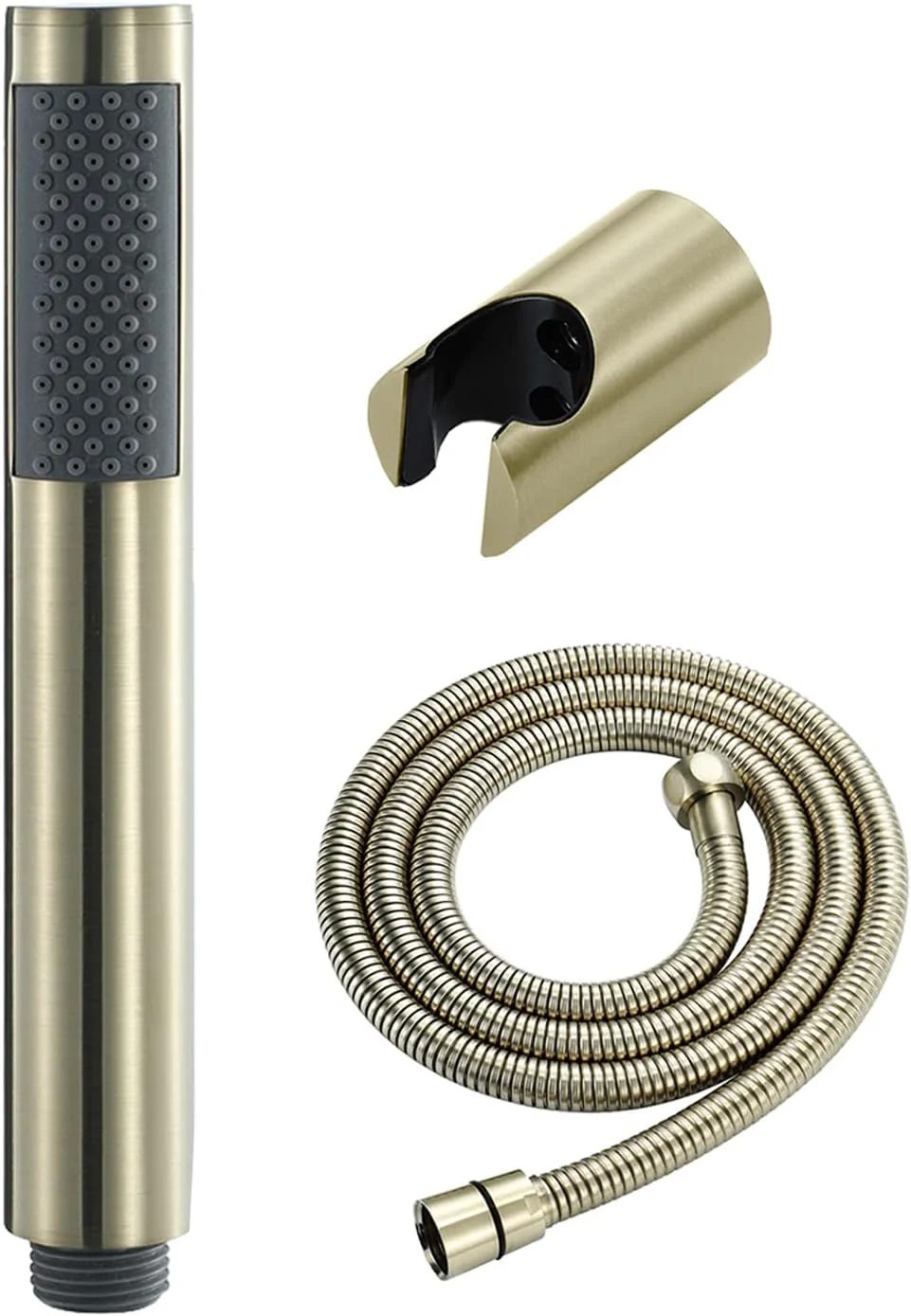 سری دوش حمام فشار قوی با شلنگ و پایه - سر دوش جایگزین