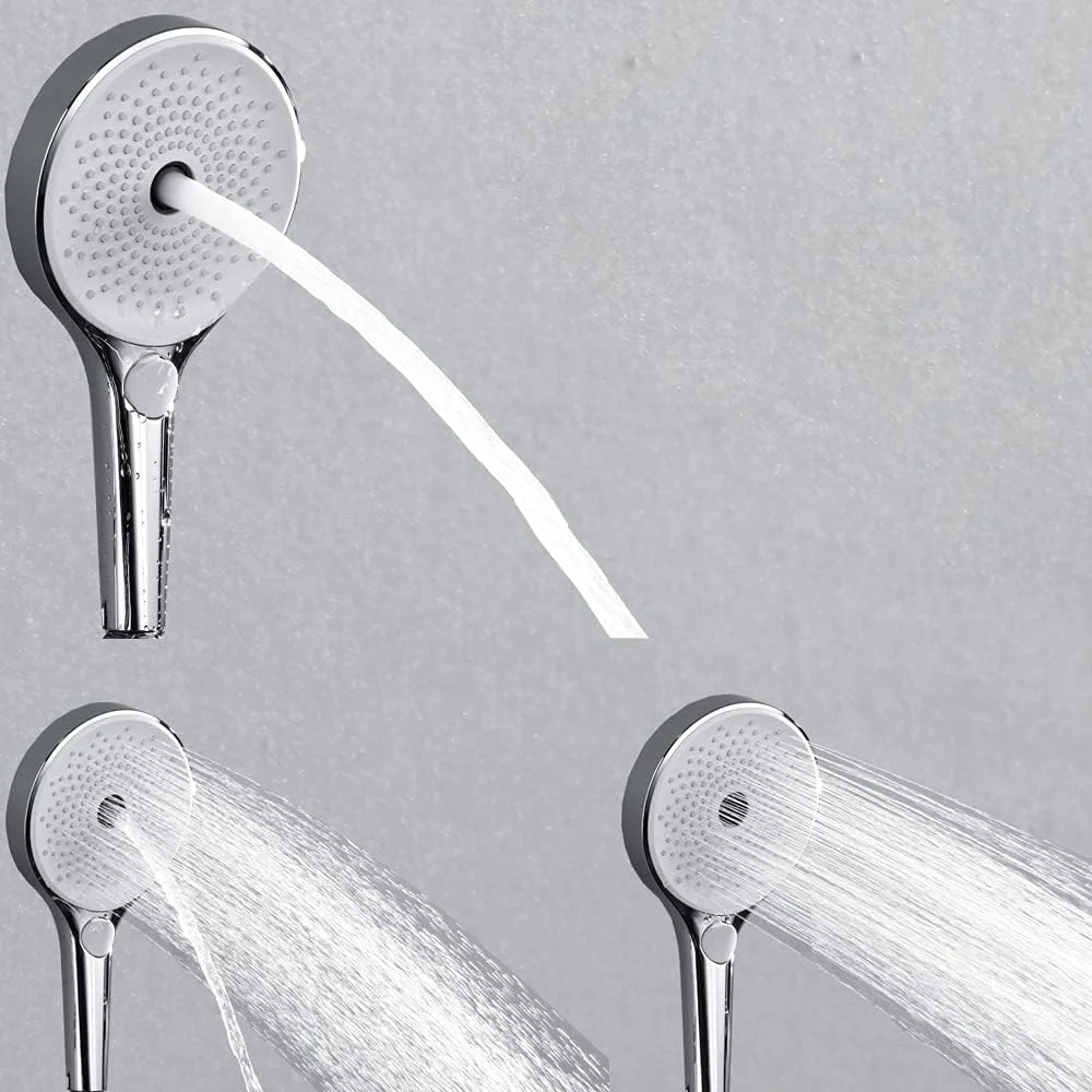 سردوش دستی چند منظوره با فشار قوی، سردوش گرد ABS ماساژ آبگرم