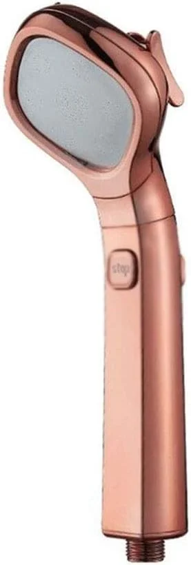 سری دوش دستی پرفشار با 4 حالت پاشش و دکمه روشن/خاموش و صرفه جویی در آب (رنگ: E) (D)