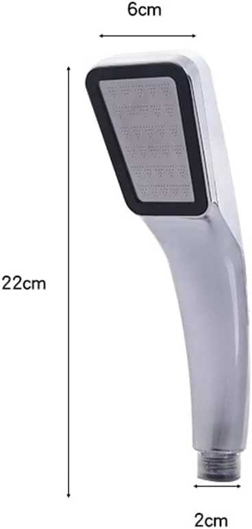 سردوش حمام مربعی فشار قوی، سردوش دستی یونی صرفه جویی در آب، اسپری دوش دستی بارانی سبک، برای زنان و کودکان، 300 سوراخ، روکش کروم