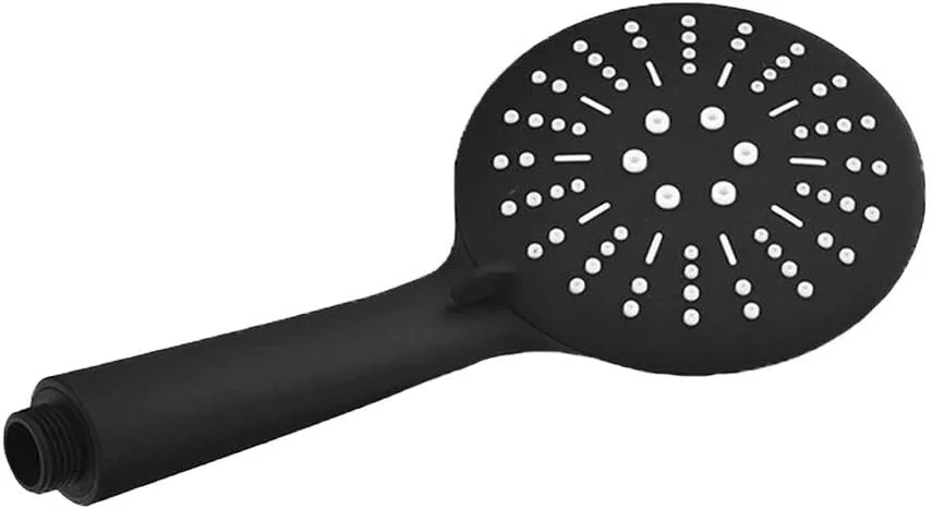 دوش حمام فشار قوی + شلنگ 1.5 متری، سر دوش بارانی، نازل دستی قابل تنظیم با فیلتر برای اسپری آب به همراه پایه نگهدارنده (رنگ: E) (D)