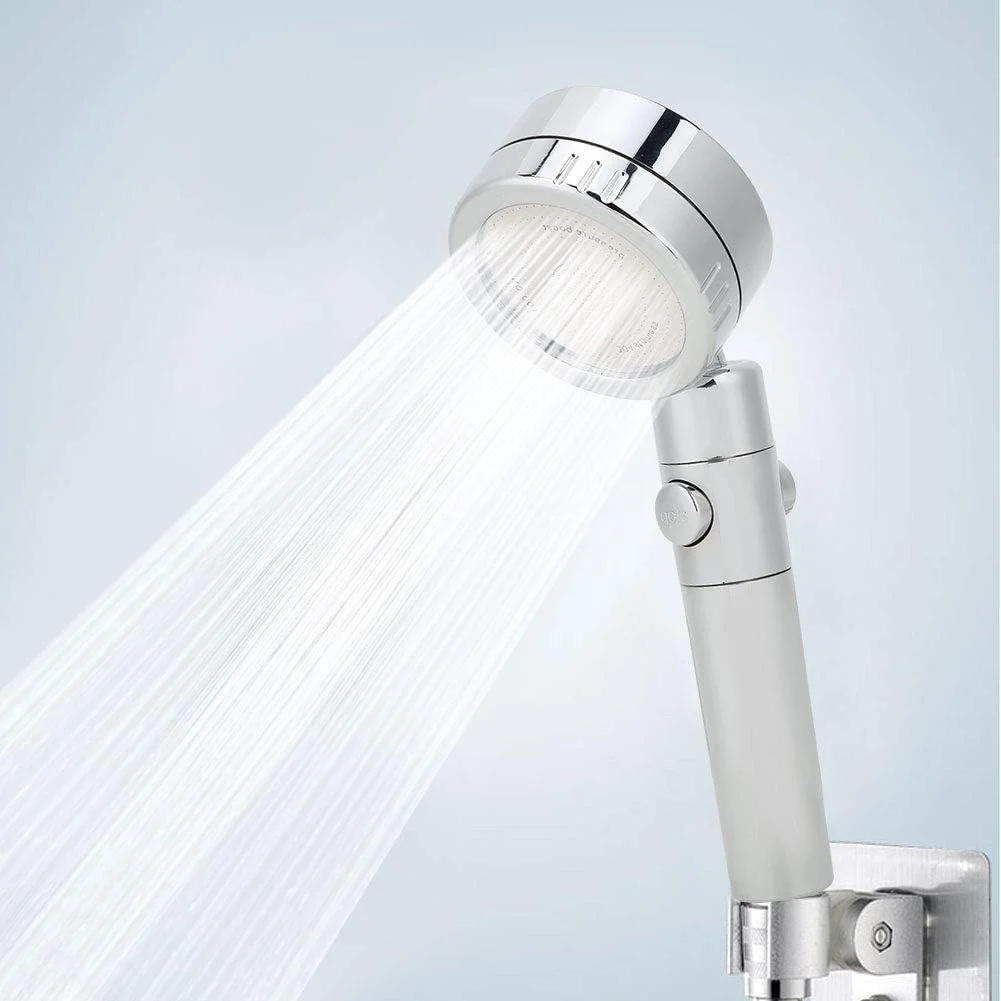 سردوش حمام فشار قوی، سردوشی دستی، سردوش با رزوه G1/2 اینچ، اسپری سردوش دستی قابل تنظیم با 3 حالت برای لوازم جانبی حمام