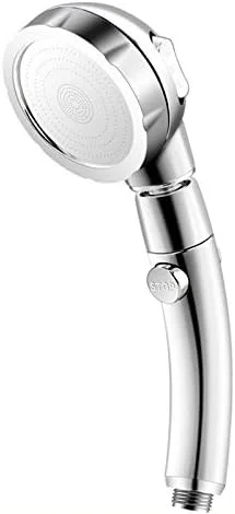 سردوش حمام دستی با فشار قوی، 3 حالت قابل تنظیم (رنگ: خاکستری) (تک رنگ)