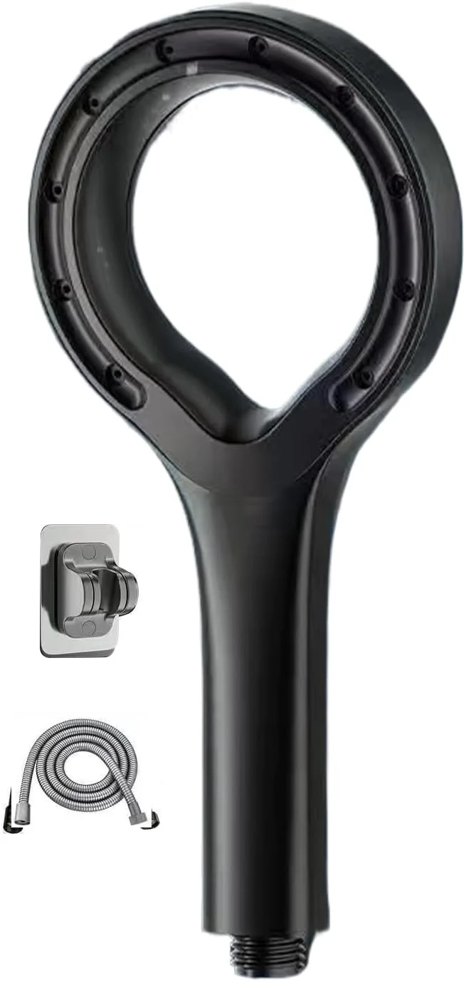 سردوش حمام فشار قوی، سردوش دستی با فشار شستشوی قدرتمند | جریان آرامش بخش دوش بارانی لوکس و ارگونومیک برای تمیز کردن حیوانات خانگی و استفاده در حمام منزل