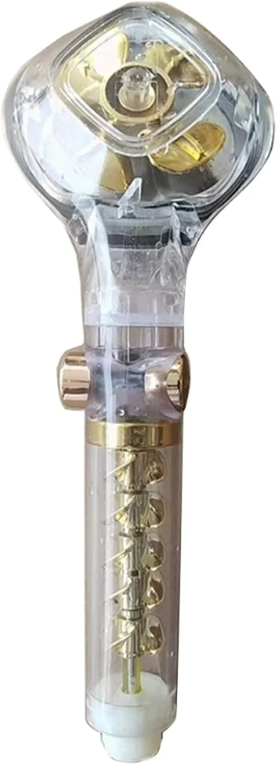 سردوش حمام سیکریا، سردوش فشار قوی با قابلیت مشاهده جریان آب، سردوش دستی ماساژور با طراحی زیبای خطوط آب، نصب آسان (رنگ: G)