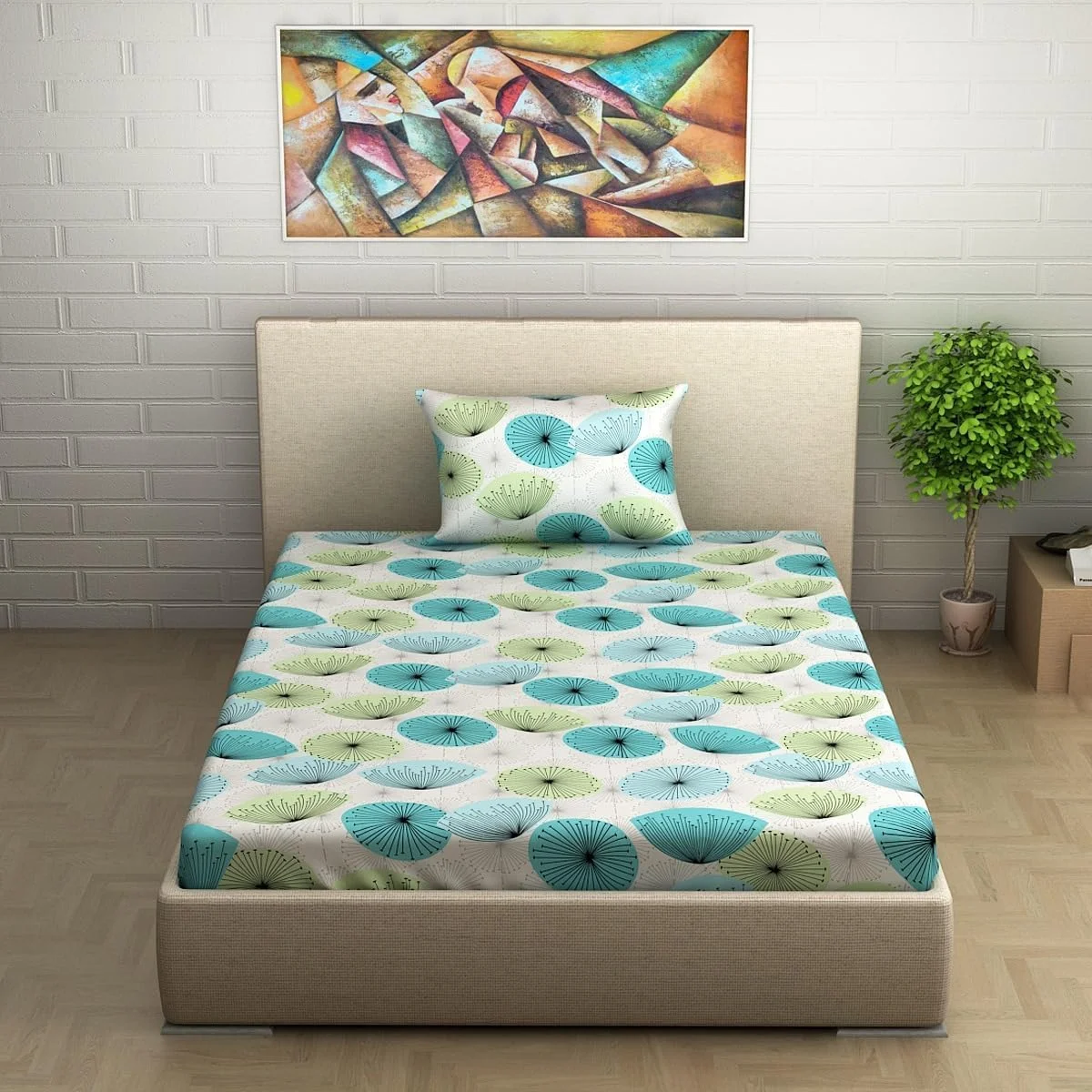 ست ملحفه تخت یک نفره دو تکه شیک (1 عدد ملحفه تخت یک نفره 135x220 سانتی متر + 1 عدد روبالشتی 46x70 سانتی متر پلی استر، طرح و رنگ متنوع) ست ملحفه تخت یک نفره دو تکه شیک (1 عدد ملحفه تخت یک نفره 135x220 سانتی متر + 1 عدد روبالشتی 46x70 سانتی متر پلی استر، طرح و رنگ متنوع)