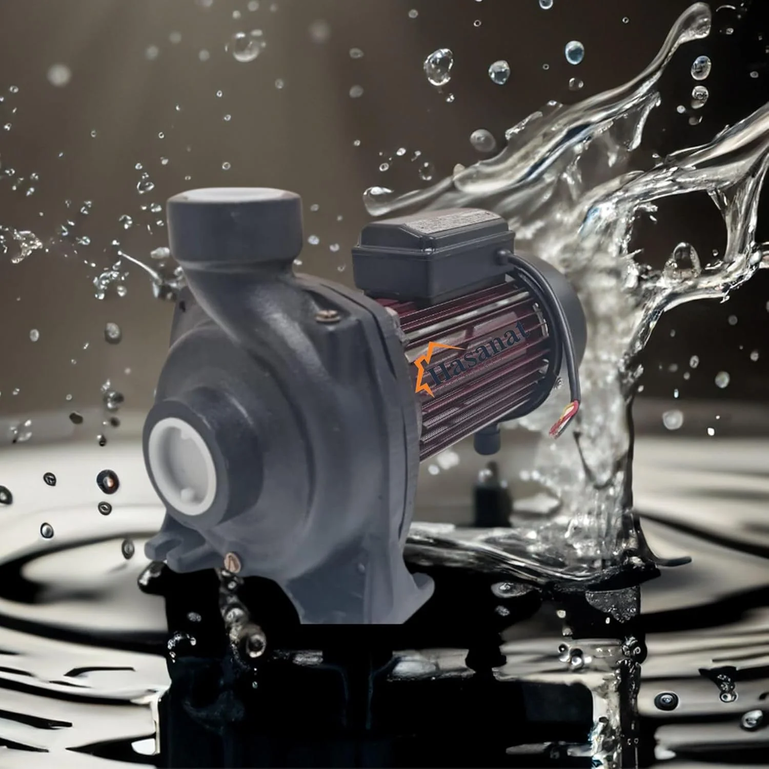 پمپ آب سانتریفیوژ محیطی حسنات اسنشیالز، موتور قابل اعتماد، مناسب برای آبیاری، کشاورزی و مصارف خانگی (چند مرحله ای، 1 اسب بخار، 1 اینچ در 1 اینچ) پمپ آب سانتریفیوژ محیطی حسنات اسنشیالز، موتور قابل اعتماد، مناسب برای آبیاری، کشاورزی و مصارف خانگی (چند مرحله ای، 1 اسب بخار، 1 اینچ در 1 اینچ)