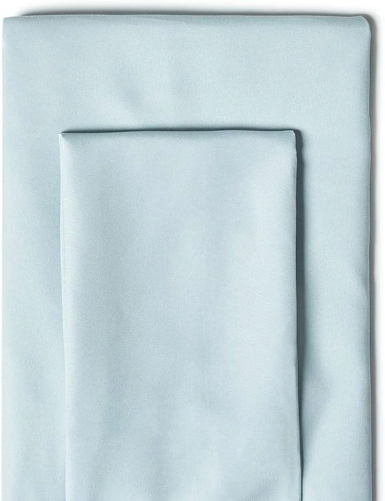 ست ملحفه دو تکه میکروفایبر آبی آسمانی راحا لایف، سایز یک نفره 120x200+30 سانتی متر، 41040 آبی آسمانی | روتختی، ملحفه، ست ملحفه، کلکسیون روتختی، ست ملحفه یک نفره