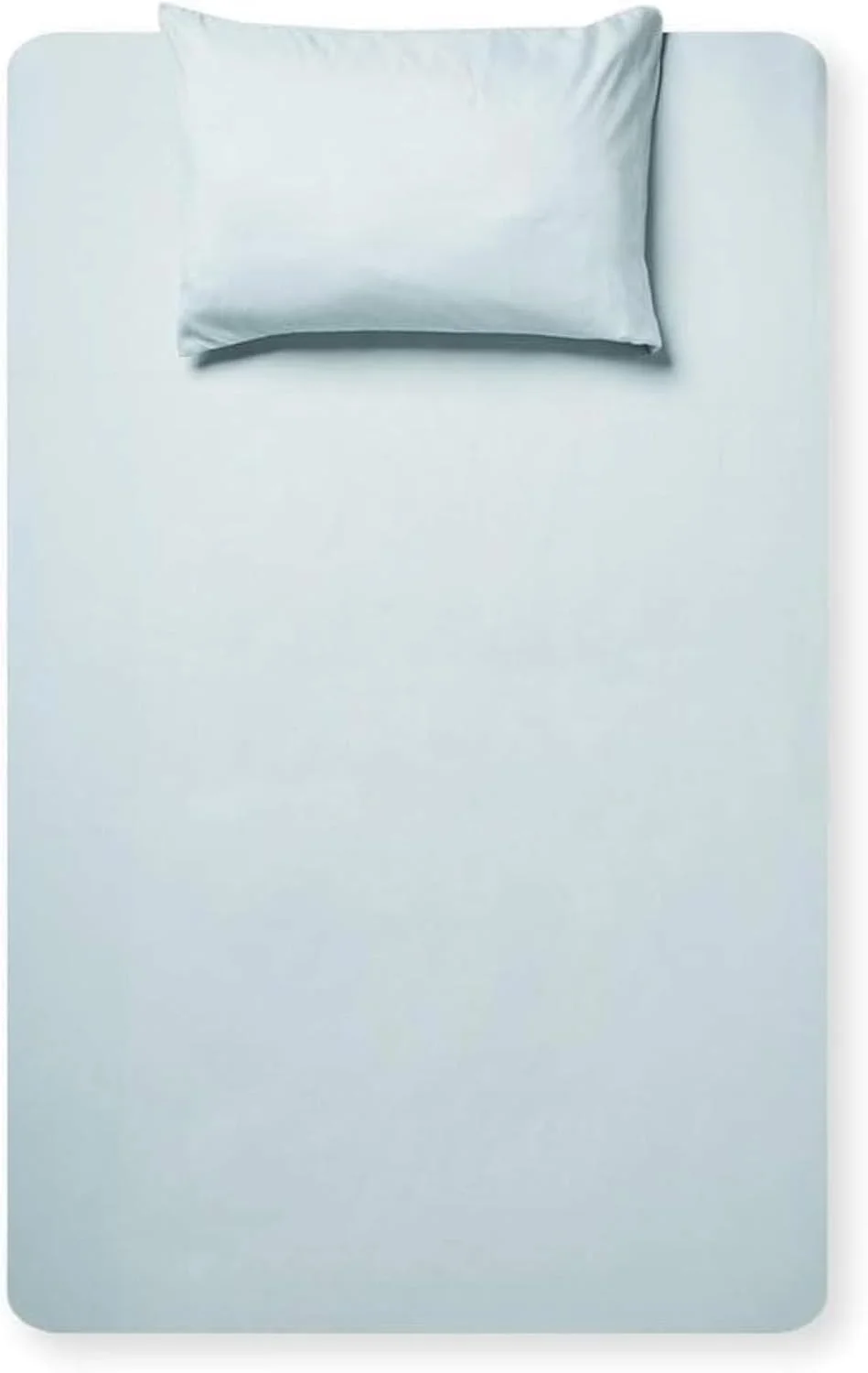 ست ملحفه دو تکه میکروفایبر آبی آسمانی راحا لایف، سایز یک نفره 120x200+30 سانتی متر، 41040 آبی آسمانی | روتختی، ملحفه، ست ملحفه، کلکسیون روتختی، ست ملحفه یک نفره