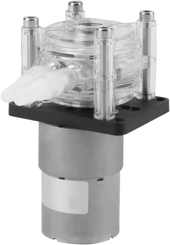 پمپ پریستالتیک JF-XUAN، پمپ پریستالتیک DC 12V با جریان بالا، پمپ خلاء لوله برای آزمایشگاه آکواریوم، آب، پمپ پریستالتیک با جریان بالا