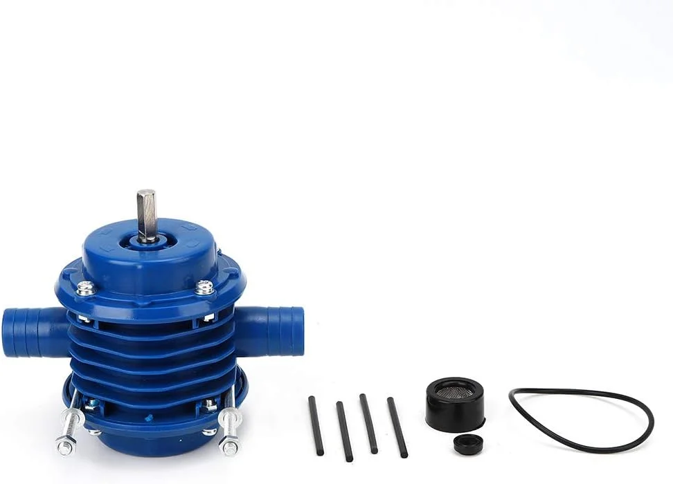 جدیدترین پمپ خود مکش مینیاتوری قابل حمل، پمپ آب کوچک خانگی سانتریفیوژ با قابلیت اتصال به دریل