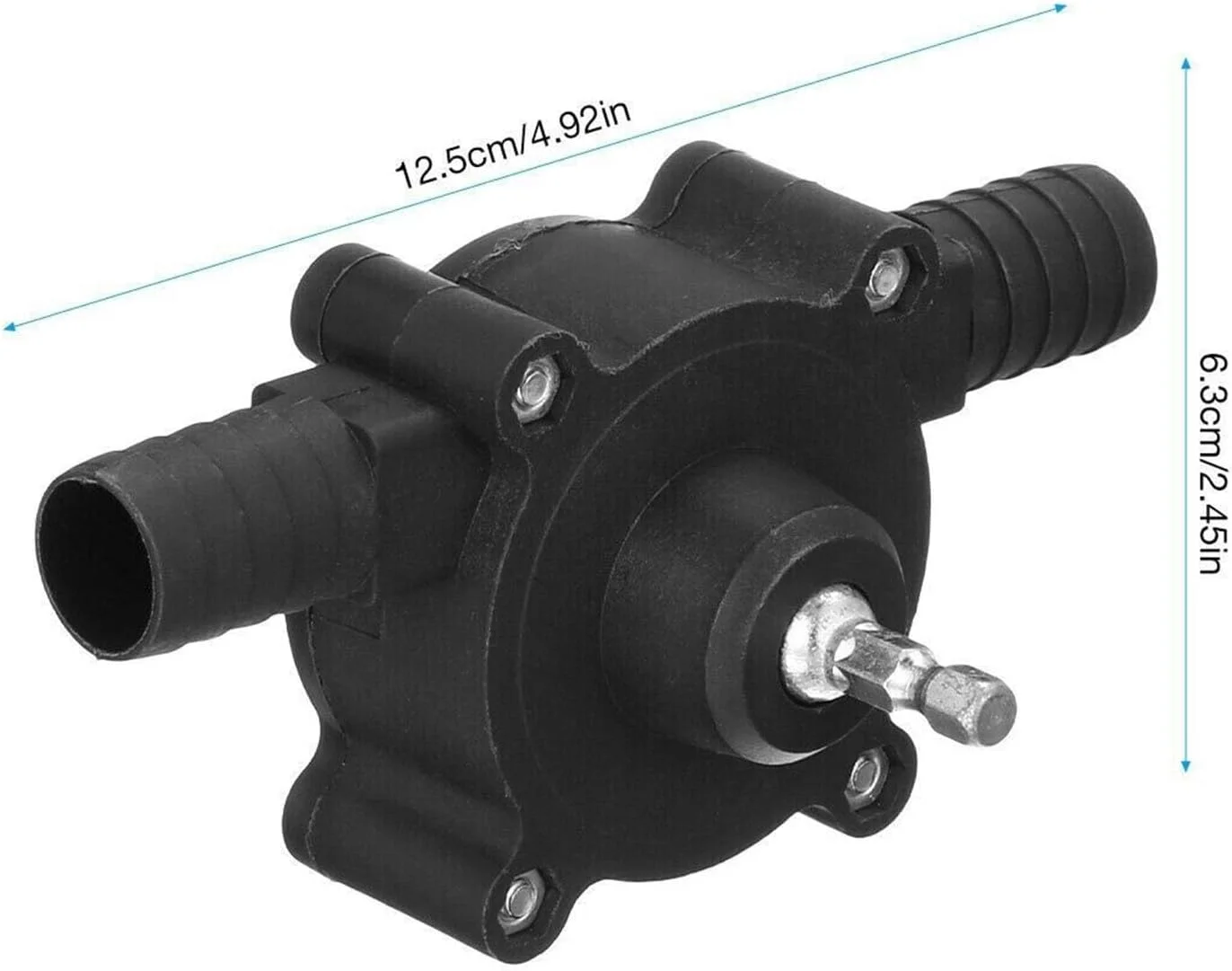 پمپ خود مکش برقی دستی دریل OLONETO، پمپ انتقال مایعات روغن آب، پمپ کوچک خانگی، پمپ آب DC قابل حمل، پمپ گریز از مرکز خود مکش