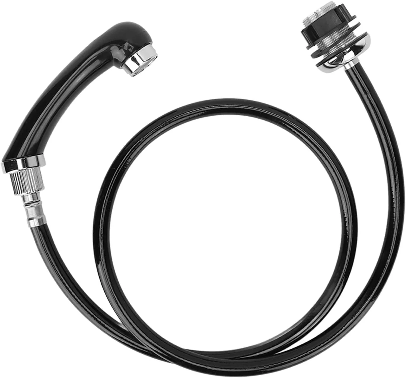 سردوش شامپو حرفه ای، نازل تخت دو منظوره آرایشگاه کاسه ای با لوازم جانبی شلنگ برای شستشوی دستی حوضچه آرایشگری