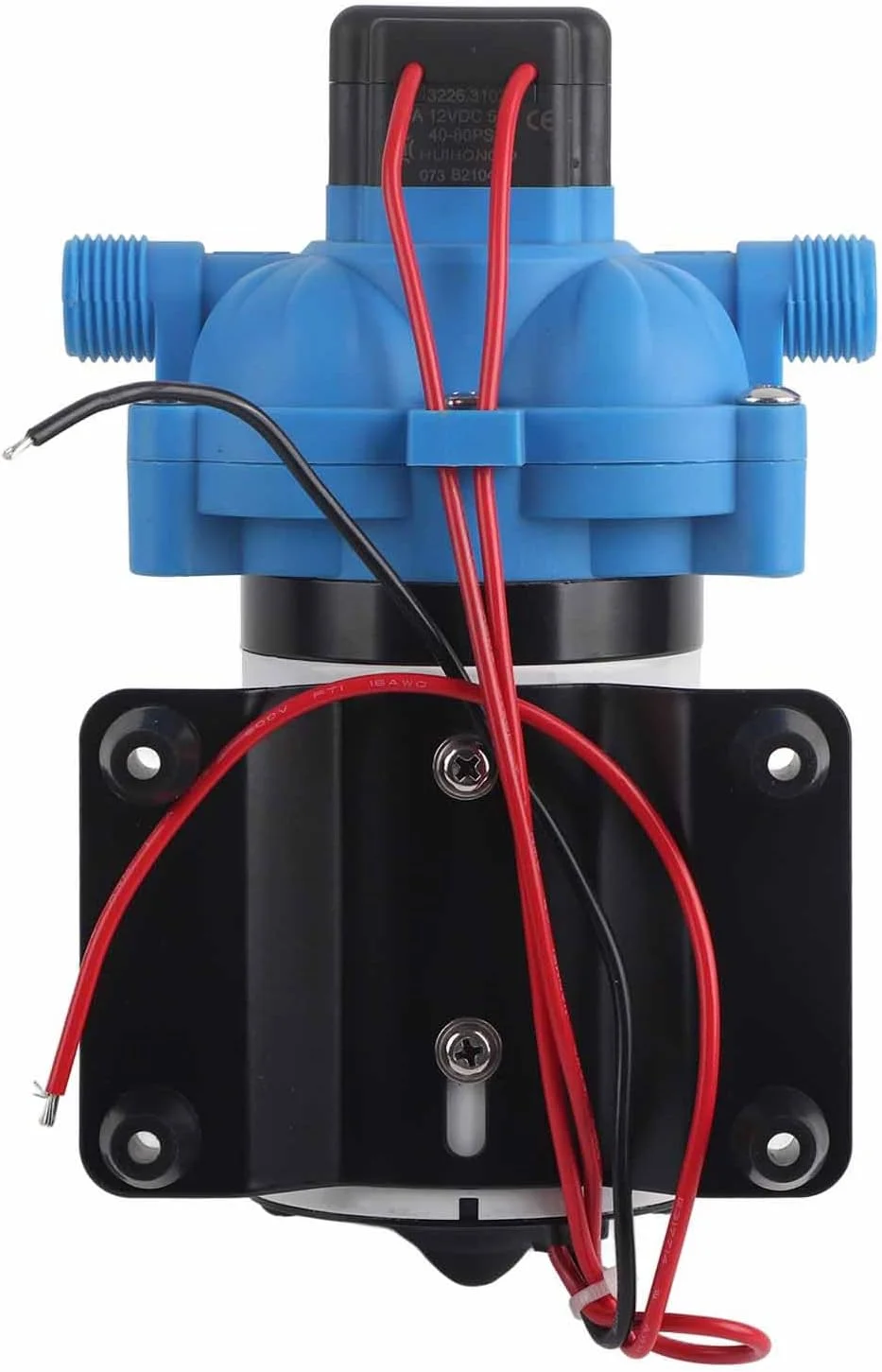 پمپ دیافراگمی Torvex، پمپ آب برقی با موتور خود مکش و نرخ 3.0GPM، پمپ فشار دیافراگمی DC برای سیستم آب قایق (F33-102-045-201 (24V)) پمپ دیافراگمی Torvex، پمپ آب برقی با موتور خود مکش و نرخ 3.0GPM، پمپ فشار دیافراگمی DC برای سیستم آب قایق (F33-102-045-201 (24V))