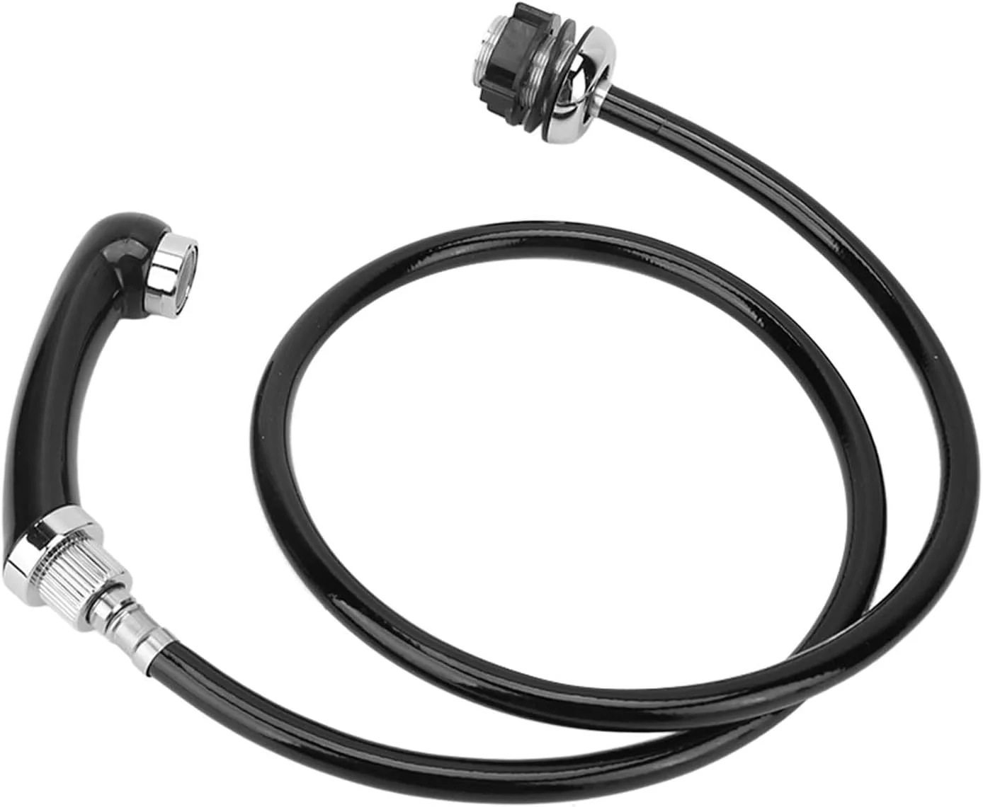 سردوش شامپو حرفه ای، نازل تخت دو منظوره آرایشگاه کاسه ای با لوازم جانبی شلنگ برای شستشوی دستی حوضچه آرایشگری